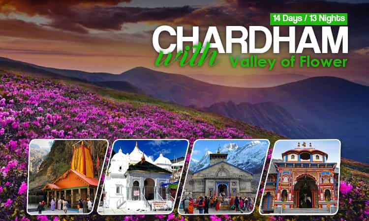 Chardham Yatra with Valley of Flowers